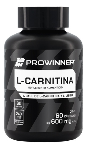 Suplemento L- Carnitina (240 Mg) (60 Caps) - Prowinner