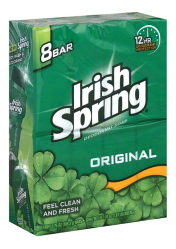 Irish Spring Jabn De Barra Desodorante Original, Barras De 3