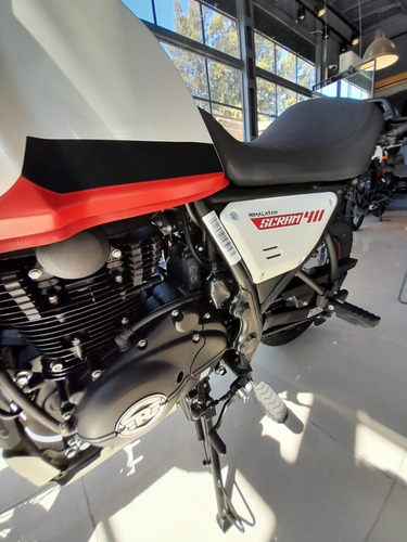 Royal Enfield Scram 411 White Flame