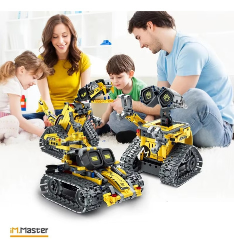 Robot Wall-e 3en1 Technic Bloques Construccion Control Remot