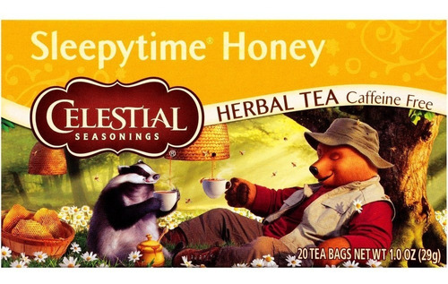 Té Celestial Seasonings Sleepytime Honey Miel 20 Bolsas
