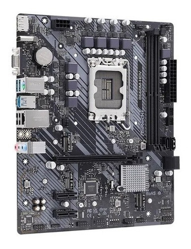 Placa Madre Asrock B660m-hdv Intel Lga1700 Ddr4 5066mhz M.2