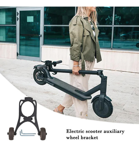 Soporte De Manos Auxiliar Para Scooter Rueda Auxiliar Para S