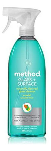 Limpiador De Vidrios Y Superficies Method, Waterfall, 28 Oz.