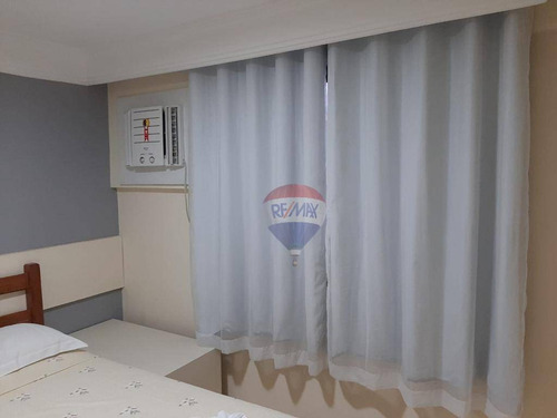 Imagem 12 de 24 de Flat Para Alugar Em Boaviagem, Mobiliado, 1 Quarto, 1 Vaga, A Poucos Metros Do Mar. - Fl0182