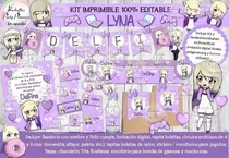 Comprar Kit Imprimible Candy Bar Lyna R Full% Editable