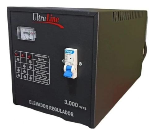 Elevador Regulador De Voltaje Monofasico 3000w Mod Bornera 