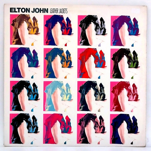 Elton John - Leather Jackets - Vinilo Lp 1986 U.s.a.