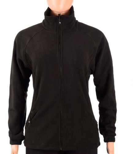 Campera Polar Para Dama Negra - Mundo Trabajo