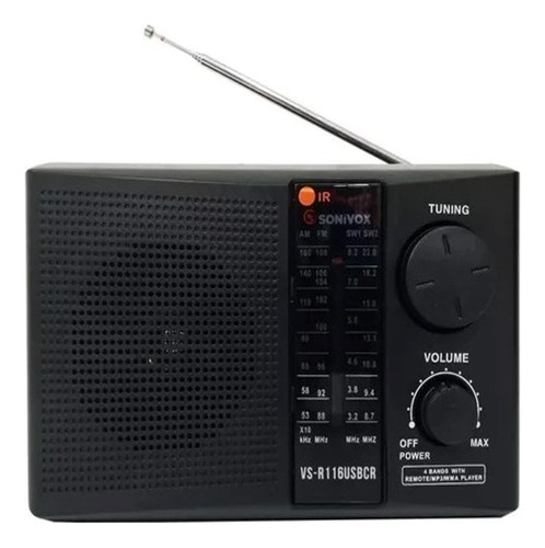 Radio Am Fm Memorias Usb Sd