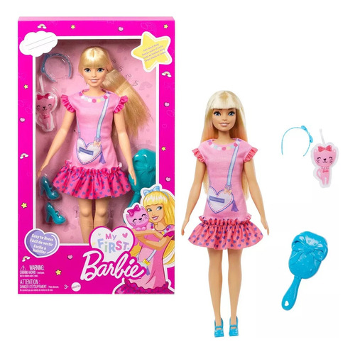 Barbie Minha Primeira Barbie Loira Mattel