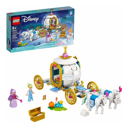 Figuras Para Armar Lego Disney Cinderella's Royal Carri Fgr