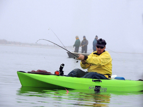 Kayak Sit On Top Kai Combo 1 Cajon Respaldo Rigido Posa Caña