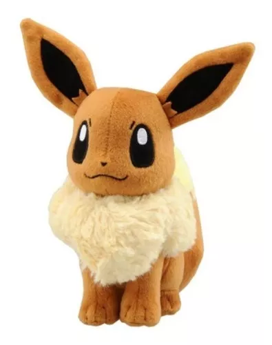 Eevee Pokemon Pelucia Etiqueta Pokémon Center Boneco Pelúcia