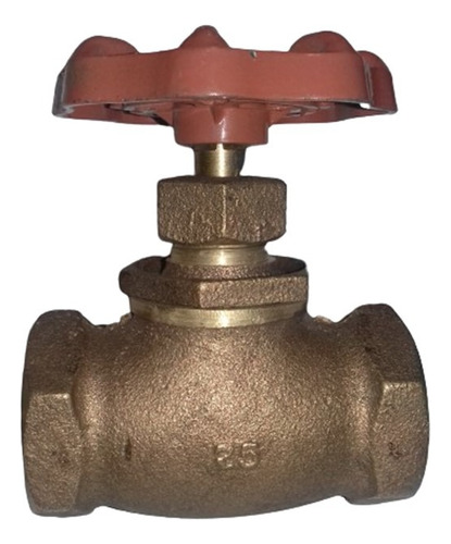 Llave Paso Globo Roscable Robusta 1 P Fig 65.25 Bronce Urrea