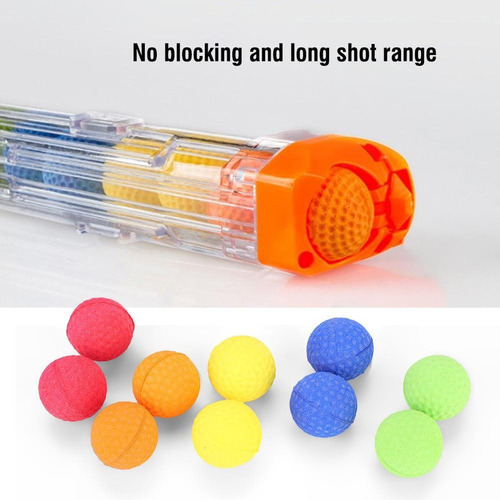 Bolas Tipo Bala For Nerf Rival Zeus Apollo Refill K, 100 Un