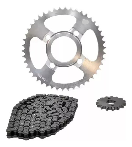 Kit De Arrastre Sprocket Italika Dm200 Dm250 Dm200 Sport Gr