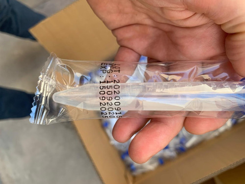 Tubos Cónico Estériles Tipo Falcon 15ml Bolsa De 100un