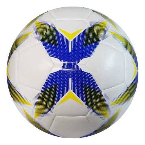 Balón Futból Soccer Molten F5r1000 #5 Césped Cualquiera Color Blanco/azul