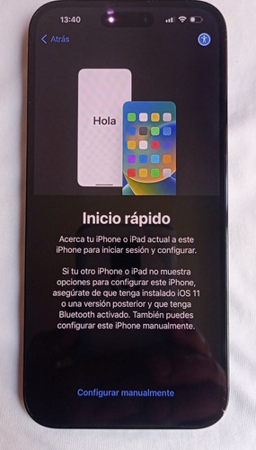 Iphone 14 Pro Max. Más Información Leer Descripción Opcional. Gris Oscuro