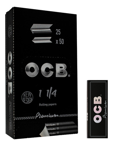 Papel De Fumar Ocb Premium 25 Libritos 