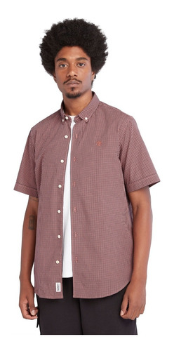 Camisa Timberland Manga Corta Reg Hombre Tb0a2dbedl8