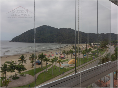 Imagem 8 de 24 de Apartamento Frontal Com 3 Quartos E Vista Para O Mar No Centro De Bertioga - Ap00324 - 70496287