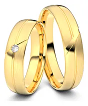 Comprar Par Anillos Matrimonio Oro Amarillo 10k 6mm Clásicas