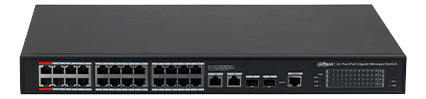 Dahua Dh-s4228-24gt-240 Switch Poe Gigabit Admin 24 Ptos Poe
