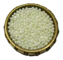 Comprar 250 Perlas De Vidrio 4 Mm Para Bijou Bordado Tocados