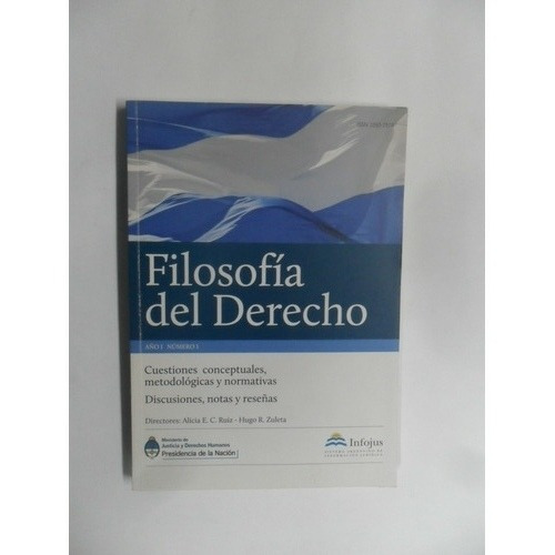 Revista Filosofía Del Derecho - Número 1 - Mayo De 2012