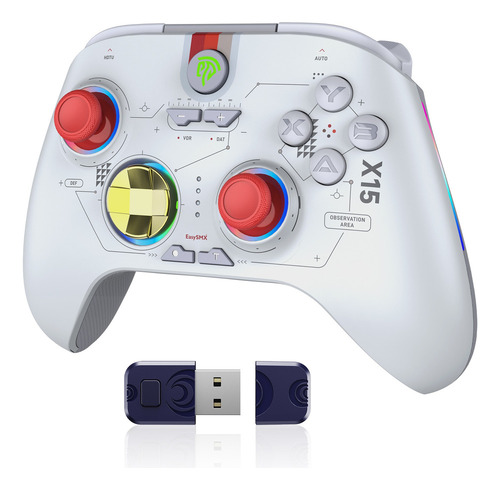 Easysmx X15 Inalambric Bluetooth Controls For Nintendo Pc