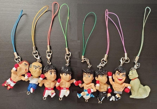 8 Miniaturas Coca Cola Coke Set Oficial Hajime No Ippo Boxe