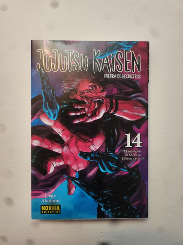 Manga Jujutsu Kaisen Volumen 14 Norma Editorial