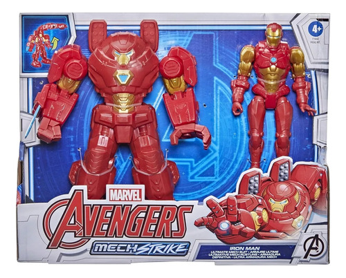 Marvel Avengers Iron Man Ultra Armadura Mech 21cm Hasbro