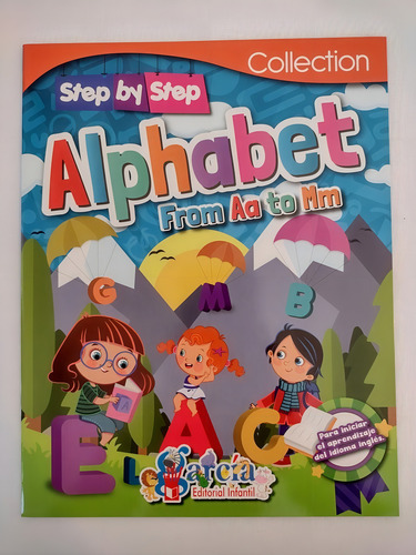Pack Step By Step Inglés Para Preescolar 4 Libros - García