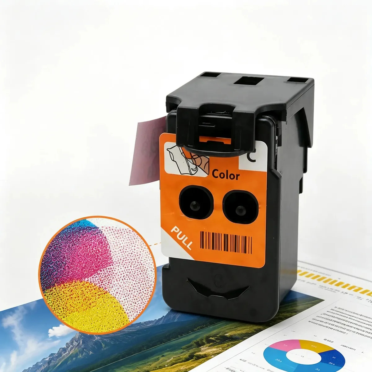 Cabezal de Impresión Lidimi Color CH-1 para Canon Pixma G1100 a G4111