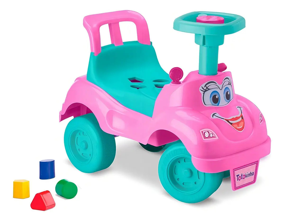 Totokinha Menina 0300 - Cardoso Toys Cor Rosa