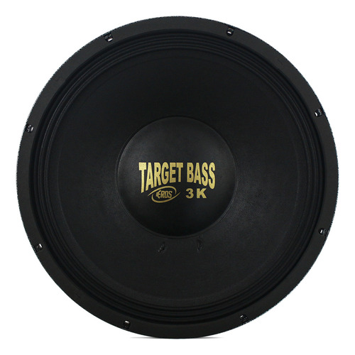 Falante 15 Pol Eros E-15 Target Bass 3.0k Cromado 1500w Rms
