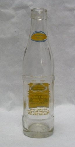 Imagen 6 de 6 de Bahia Deliciosa Del Tachira Botella Antigua De Coleccion