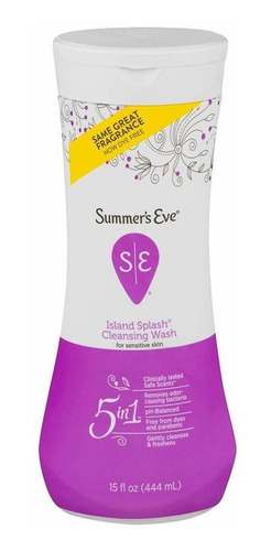 Gel De Baño Intimo 5 In 1 Summer Eve Hipoalergenico Original