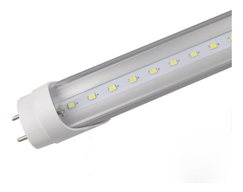 Tubo Led 32w T8 120 Cm Transparente Luz Blanca 6500k