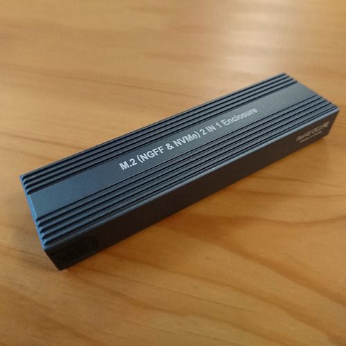 Carcasa De Disco Duro Ssd M.2 Nvme A Usb 3.1 Adaptador Pc