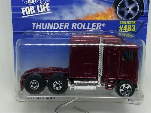 Hot Wheels Thunder Roller Collector #483 First Edition 1:64