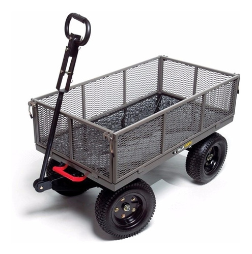 Carro Remolque Gorilla Cart Carga Jardinería Taller 1200lb