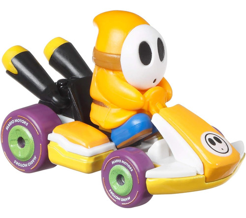 Juego De 4 Vehiculos Hot Wheels Mario Kart, 4 Favoritos D...