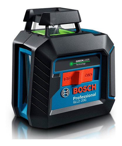 Imagen 2 de 8 de Nivel Laser Verde 360 Bosch Gll2-20 G + Pilas + Tripode