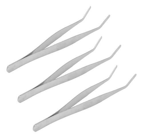 Pinzas Curvas De Acero Inoxidable, 10 Unidades, Herramientas