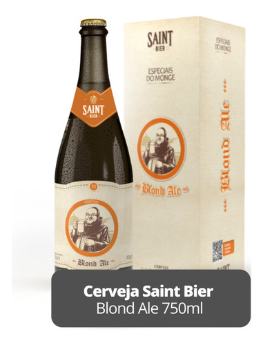 Cerveja Saint Bier Blond Ale Espeaciais Do Mongo - 750 Ml