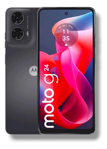 Celular Motorola Moto G24 Dual Sim Azul Medianoche 256gb Rom 4gb Ram Liberado (Reacondicionado)